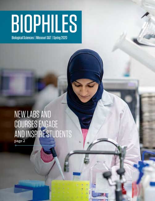 Biophiles 2020 Newsletter cover
